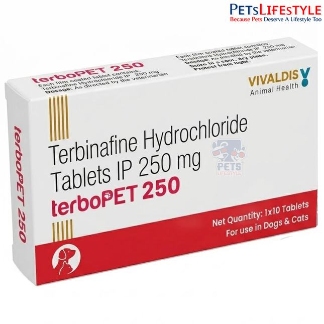 Vivaldis Terbopet 250mg (Terbinafine) Tablet for Dogs & Cats
