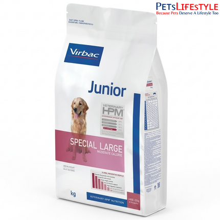 Virbac Veterinary HPM Adult Dog Food for Medium & Large Breeds – High-Protein, Low-Carbohydrate Veterinary Diet