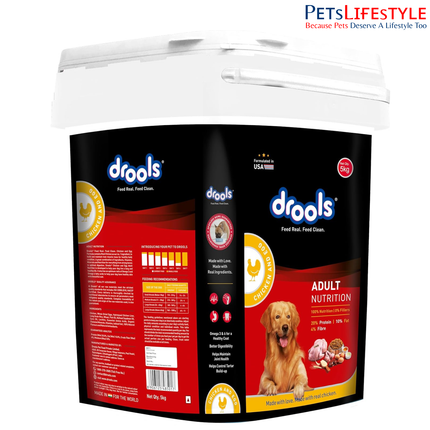 Drools Daily Nutrition Chicken and Egg Adult Dog Dry Food