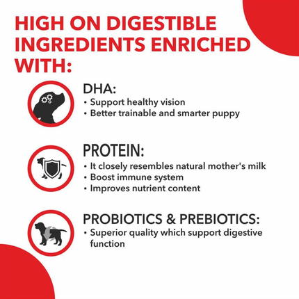 Drools Pup Booster – Puppy Weaning Diet For All Breeds 300g