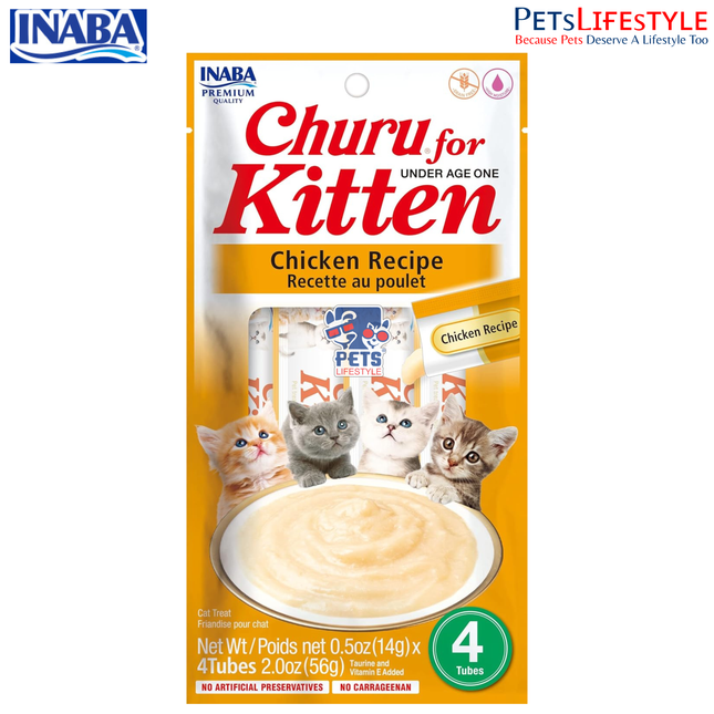 Churu for Kittens Chicken Recipe – Creamy Lickable Cat Treats