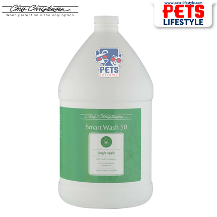 Chris Christensen SmartWash 50 Professional Concentrated Shampoo for Dogs & Cats (50:1 Formula)