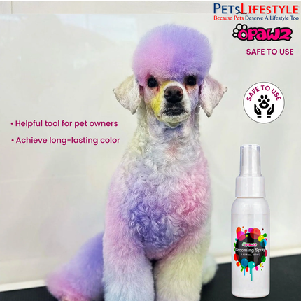 OPAWZ Grooming Spray for Pets – 60 ml | Professional Coat Styling Spray