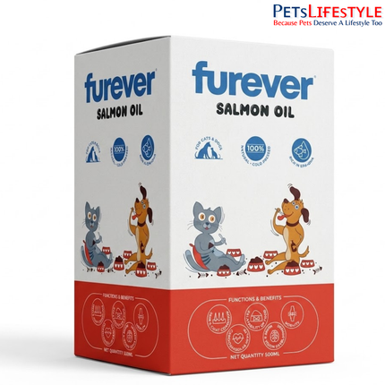 Pawsome Companions Furever Salmon Oil for Dogs & Cats