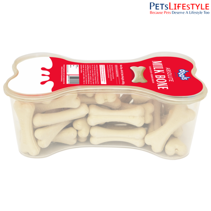 Drools Absolute Milk Bone Jar Dog Treats (300g, 20 pcs)