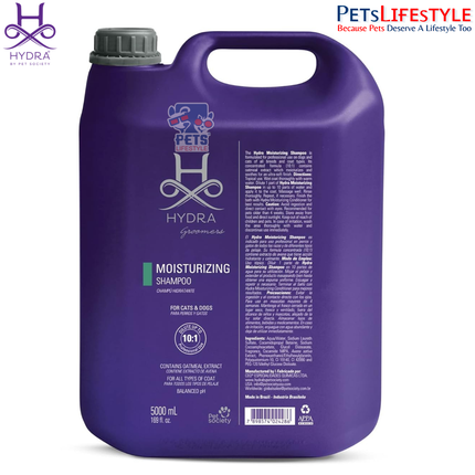 Hydra Groomer’s Moisturizing Shampoo – Oatmeal Extract, Itch Relief, Hydrating Formula