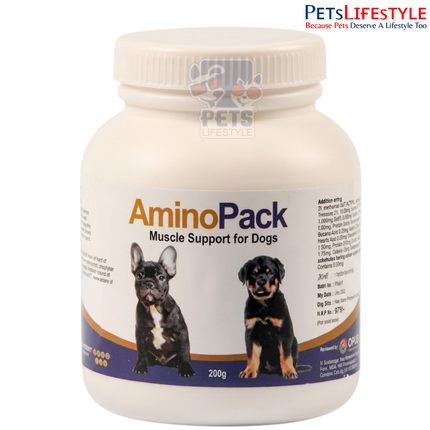 Opus Pet Mino Pack | Advanced Muscle Development & Recovery Supplement for Dogs | 200 g