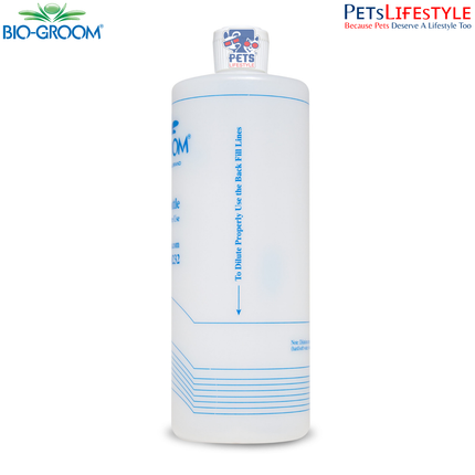 Bio-Groom Mixing Dilution Bottle 32 oz – Professional Shampoo & Conditioner Mixer for Pets