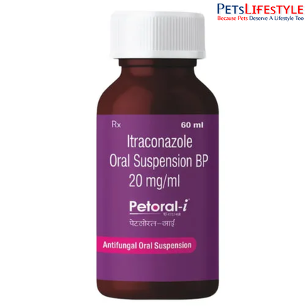 TTK Petoral-I Itraconazole Oral Suspension for Dogs & Cats – Advanced Antifungal Support