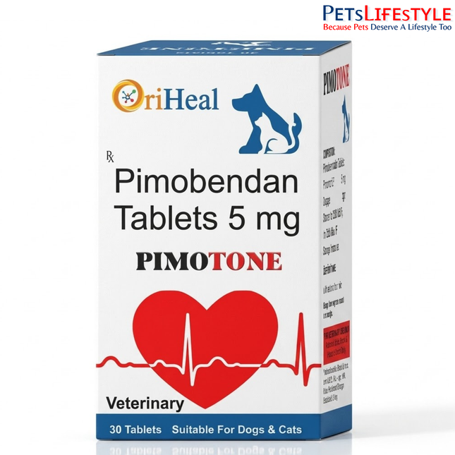 OriHeal Pimotone Tablets  Pimobendan 5 mg