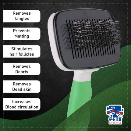 Self-cleaning Slicker Brush (Small)