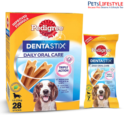 PEDIGREE DENTASTIX Dog Treat Oral Care for  (10-25 kg)