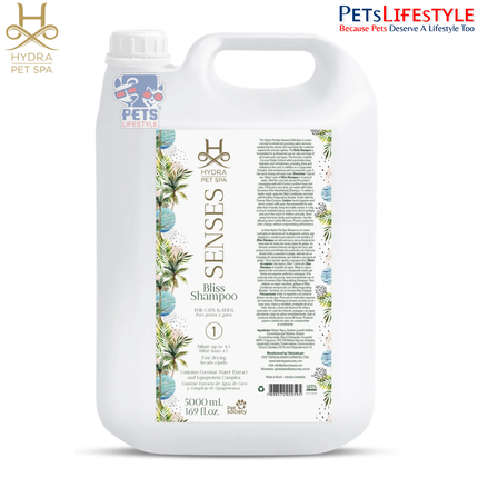 Hydra Senses Bliss Shampoo for dogs and cats