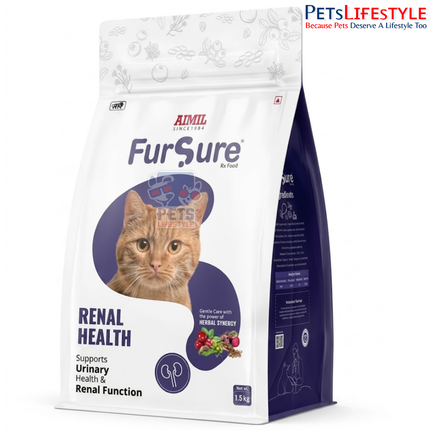 AIMIL FurSure Renal Health Cat Food | Veterinary Diet for Kidney Support & Urinary Wellness in Cats