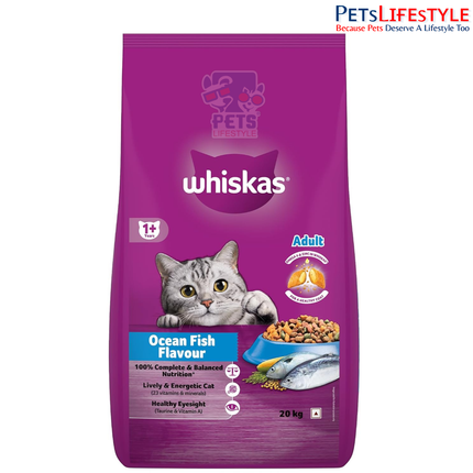 Whiskas Ocean Fish Adult Dry Cat Food