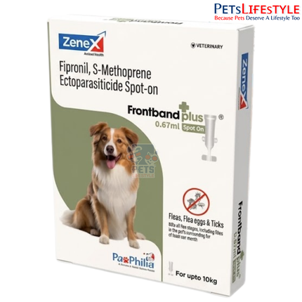 Zenex Frontband Plus Spot On for Dogs