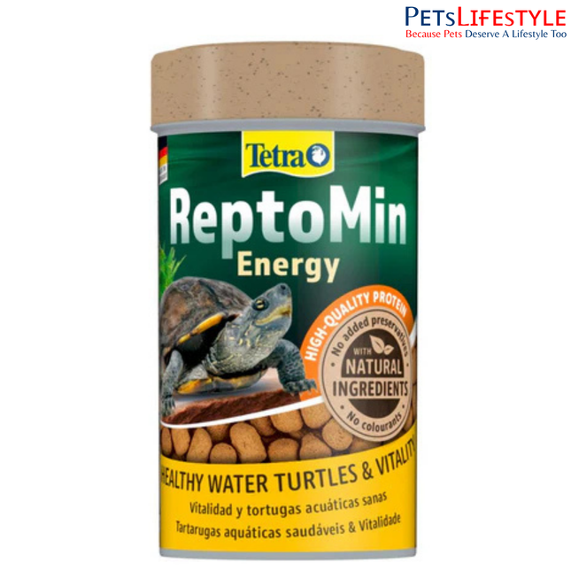 Tetra ReptoMin Energy High-Energy Complementary Feed for Water Turtles with Krill & Shrimp 85 Gram