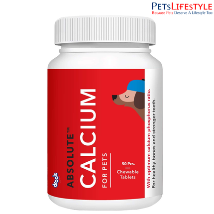 Drools Absolute Calcium Tablet Dog Supplement
