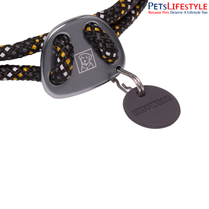 Ruffwear Knot-a-Collar | Reflective Climbing Rope Dog Collar with Aluminum V-Ring