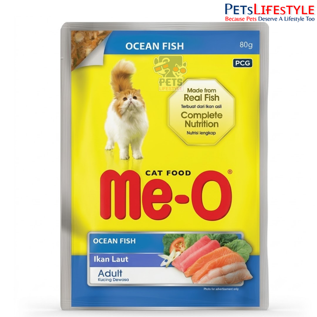 Me O Ocean Fish Adult Cat Wet Food