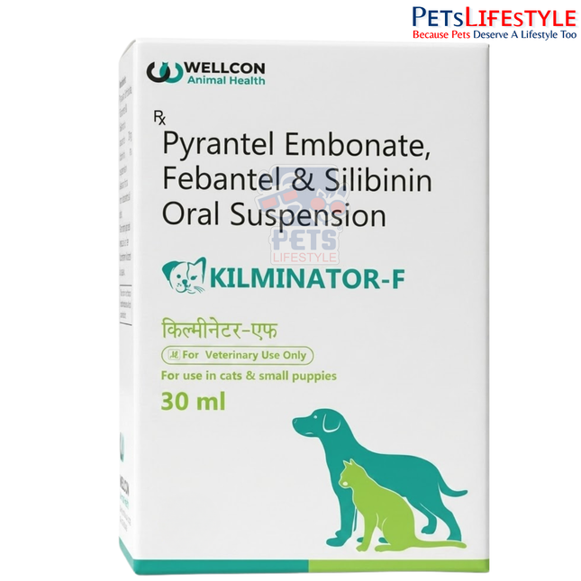 Wellcon Canicon Kilminator F Dewormin Suspension 30ml