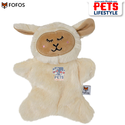 FOFOS Glove Plush Sheep – Soft Corduroy Plush Toy with Squeaker