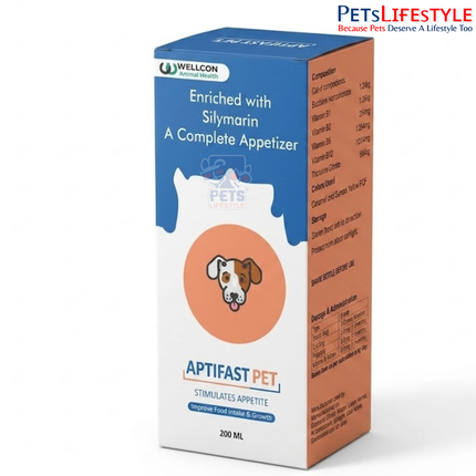 Canicon Aptifast Pet Liquid 200ml | Appetite Stimulant & Nutritional Supplement for Dogs & Cats | Supports Healthy Appetite, Digestion & Recovery