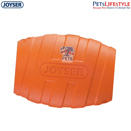 JOYSER Active Holebarrel Strong Chew Dog Toy – Orange (M/L)