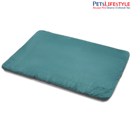 Ruffwear Mt Bachelor Pad Tumalo Teal Portable Dog Bed | Roll-Up Camping & Travel Dog Bed