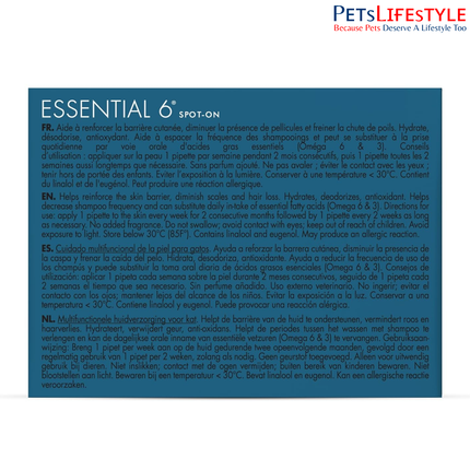 Savavet Dermoscent Essential 6 Spot-On for Cats Skin & Coat Care