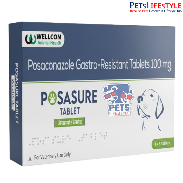 Posasure Gastro-Resistant Tablets (Posaconazole) for Dogs & Cats