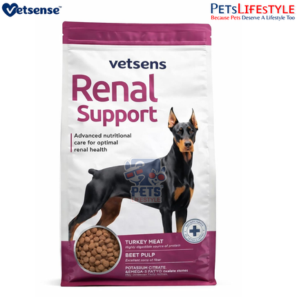 Vetsens Renal Support Dog Food, Advanced Nutritional Care for Optimal Renal Health