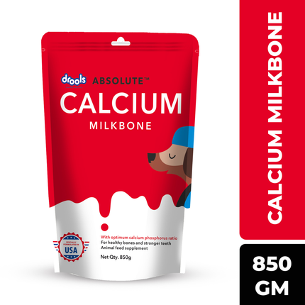 Drools Absolute Calcium Milk Bone Dog Treats 850g