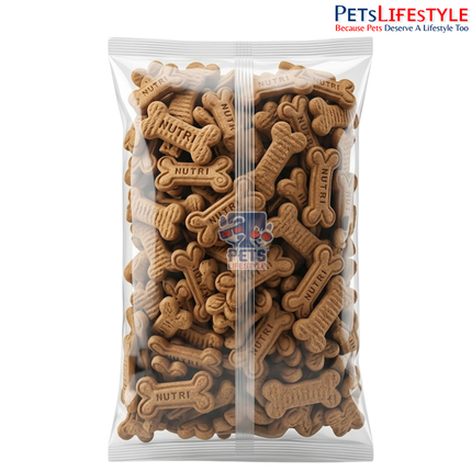 Pets Lifestyle Nutri Treat Premium Baked Biscuits 1kg
