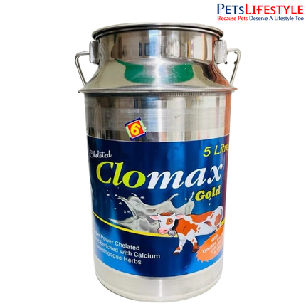 Clomax Gold Liquid | Chelated Calcium Liquid for Livestock