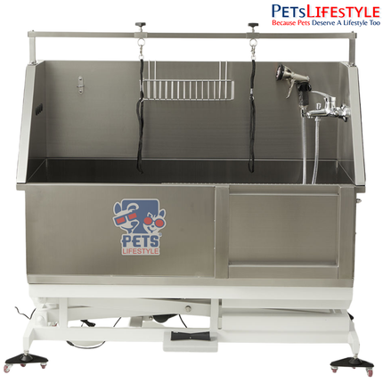 Nova Electric Bathing Tub with Sliding Door