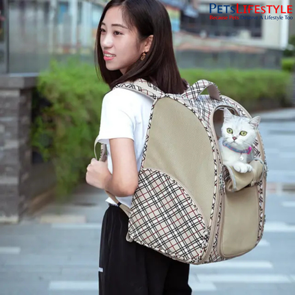 TRUELOVE Airflow Backpack Carrier – Humus | Breathable Pet Travel Backpack