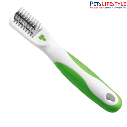 Andis Dematting 9-Blade Tool for Dogs & Cats – Lime Green