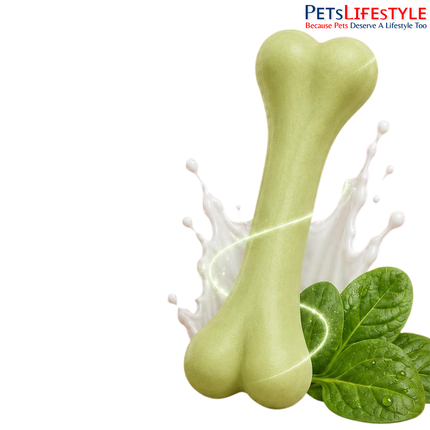 Drools Calcium Milk Bone Dog Treats – Spinach Flavour | Calcium-Rich Dental Chews for Strong Bones & Healthy Teeth