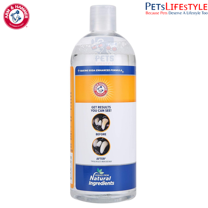 Arm & Hammer Adult Dog Dental Rinse – Tartar Control & Bad Breath Treatment, 16 Ounce 473 ml