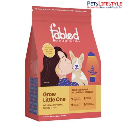 Fabled Complete Food For Small And Medium Breed Pupples (3-12 Months)