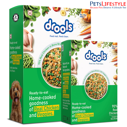Drools Tetra Pack Real Chicken Veggies Wet Dog Food