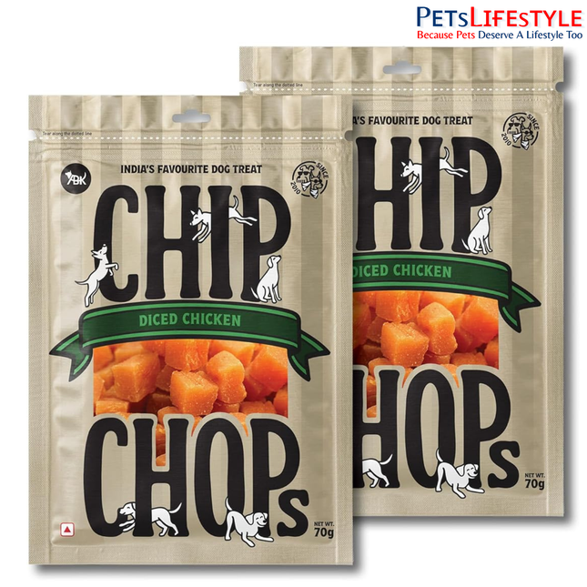 Chip Chops Diced Chicken Dog Treats