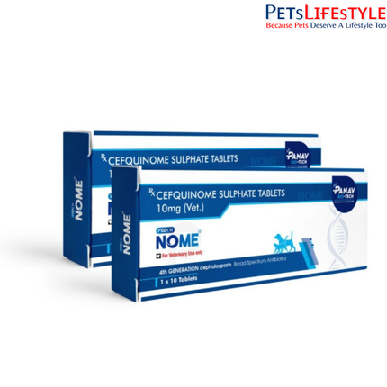 Pooch Nome (Cefquinome Sulphate Tablets 10mg)