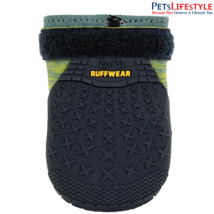 Ruffwear Hi & Light™ Trail Dog Shoes – River Rock Green | Lightweight Flexible Paw Protection for Dogs