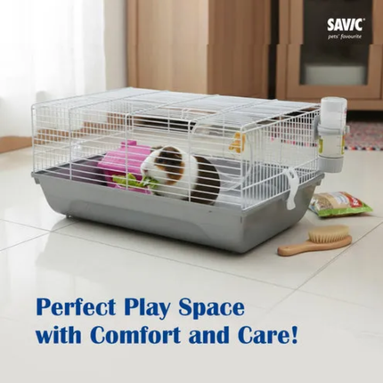 Savic Martha Hamster Cage (Small) – Compact Starter Home for Hamsters & Small Pets