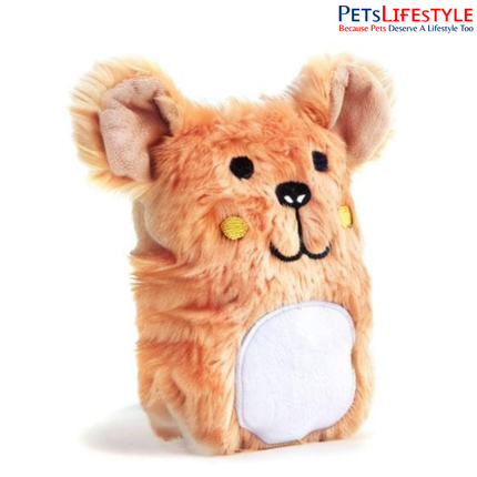 FOFOS Puppy Plush Toys (Mix) – Soft Squeaky Dog Toy Set for Puppies & Small Dogs