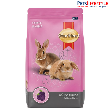SmartHeart Rabbit Dry Food –  Wildberry Flavour 1kg