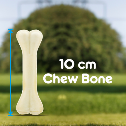 Purepet Pressed Chew Bones Dog Treats 4 Inch (10.16 cm)