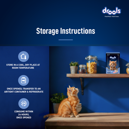 Drools Ocean Fish Mousse Kitten 80g (5+1 Pack)